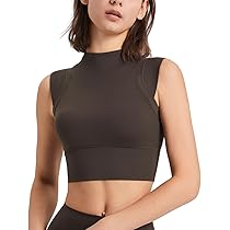 【VIP価格！】ALAIA ホワイト ハイネック クロップドトップ Amazon.co.jp: ノースリーブ ハイネック クロップド 脇高 ブラ